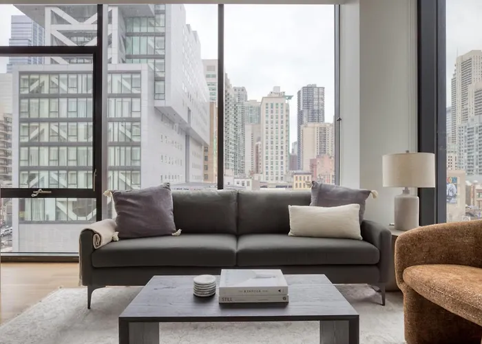 River North 1br W Gym Lounge Roof Nr Riverwalk Chi-895 * Chicago