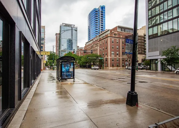 Apartment River North 1br W Gym Lounge Roof Nr Riverwalk Chi-895 Chicago