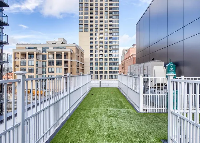 River North 1br W Gym Lounge Roof Nr Riverwalk Chi-895 * Chicago